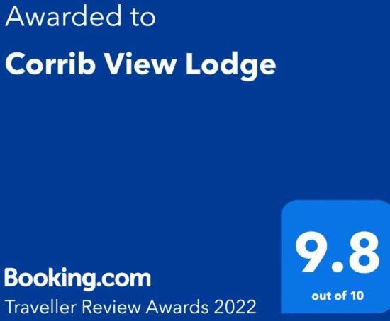 Corrib View Lodge Glencorrib  Exterior foto